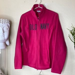 Old Navy Zip fleece zip jacket